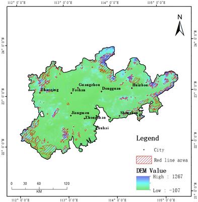 Analysis on the effects of ecological conservation redline policies in the Pearl River Delta area, China